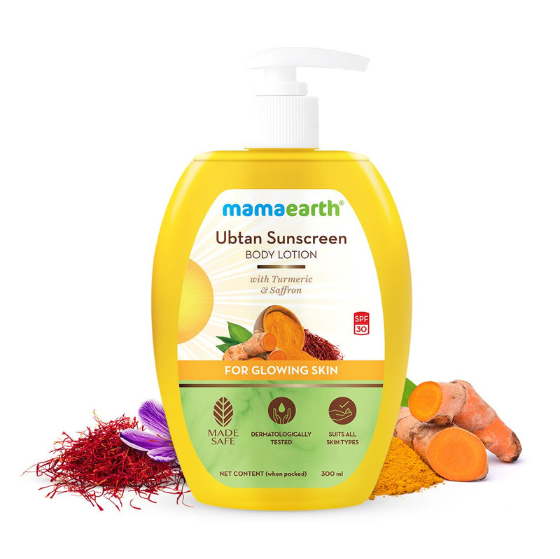 Sunscreen Body Lotion SPF 30 - 300 ml | Ubtan