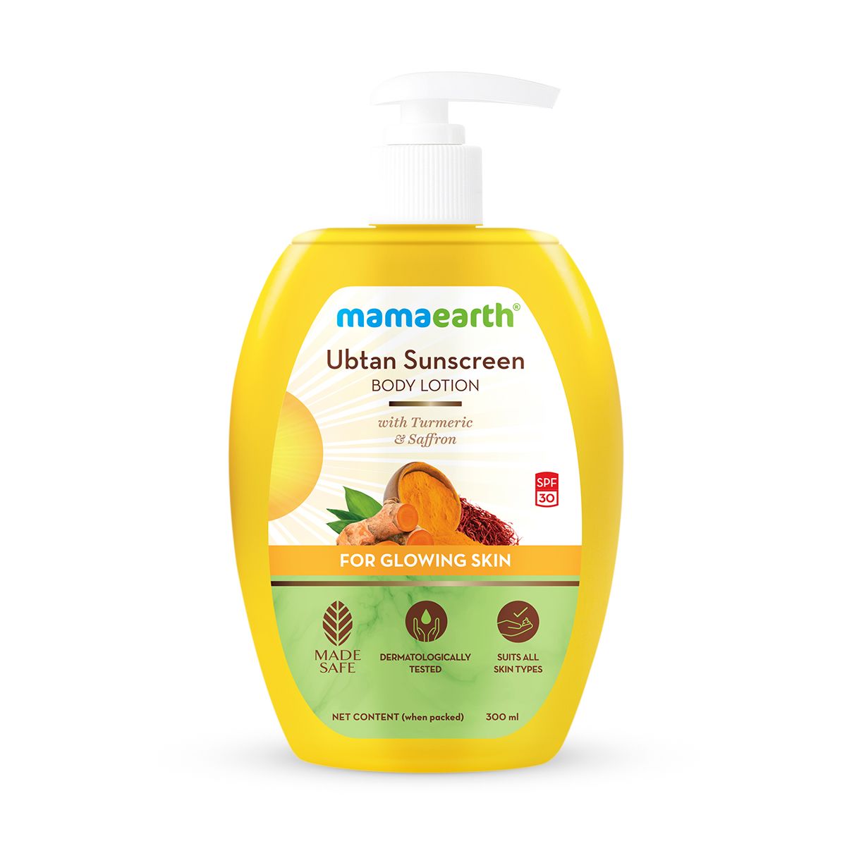 Sunscreen Body Lotion SPF 30 - 300 ml | Ubtan