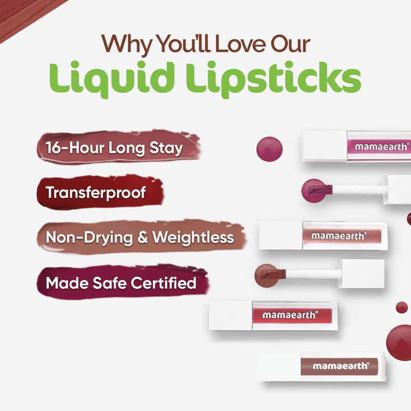Feather Light Liquid Matte Lipstick - 1.2ml - Red Velvet