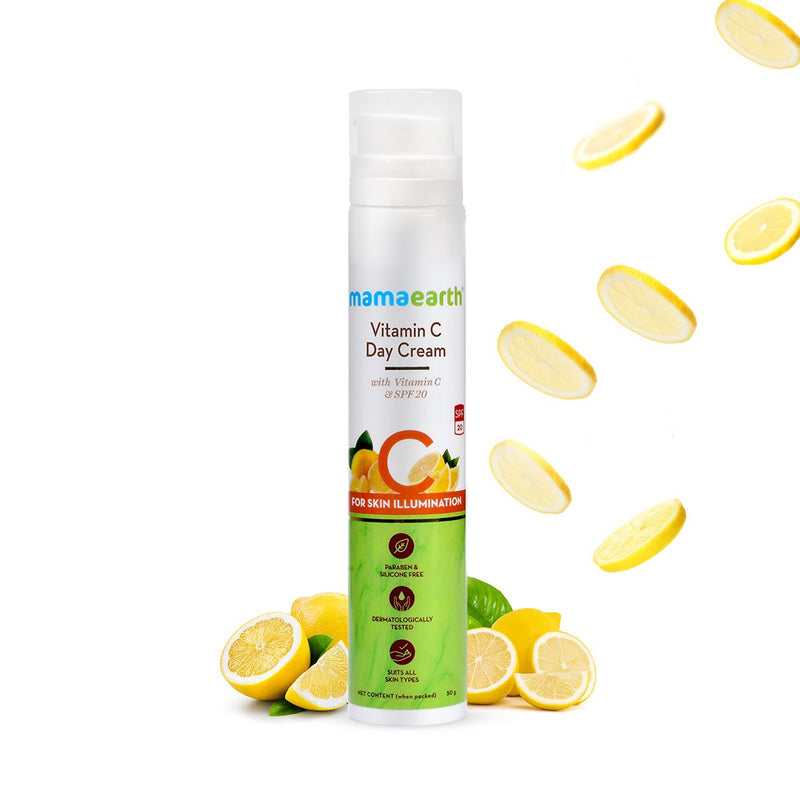 Vitamin C Day Cream with Vitamin C and SPF 20 for Skin Illumination - 50g