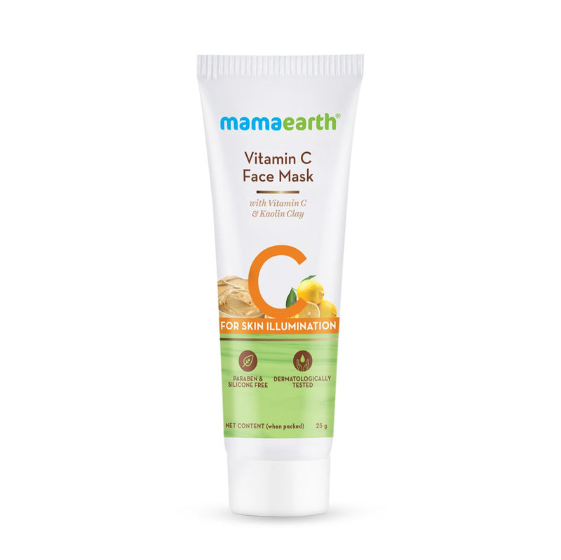 Vitamin C Face Mask With Vitamin C & Kaolin Clay for Skin Illumination - 25g