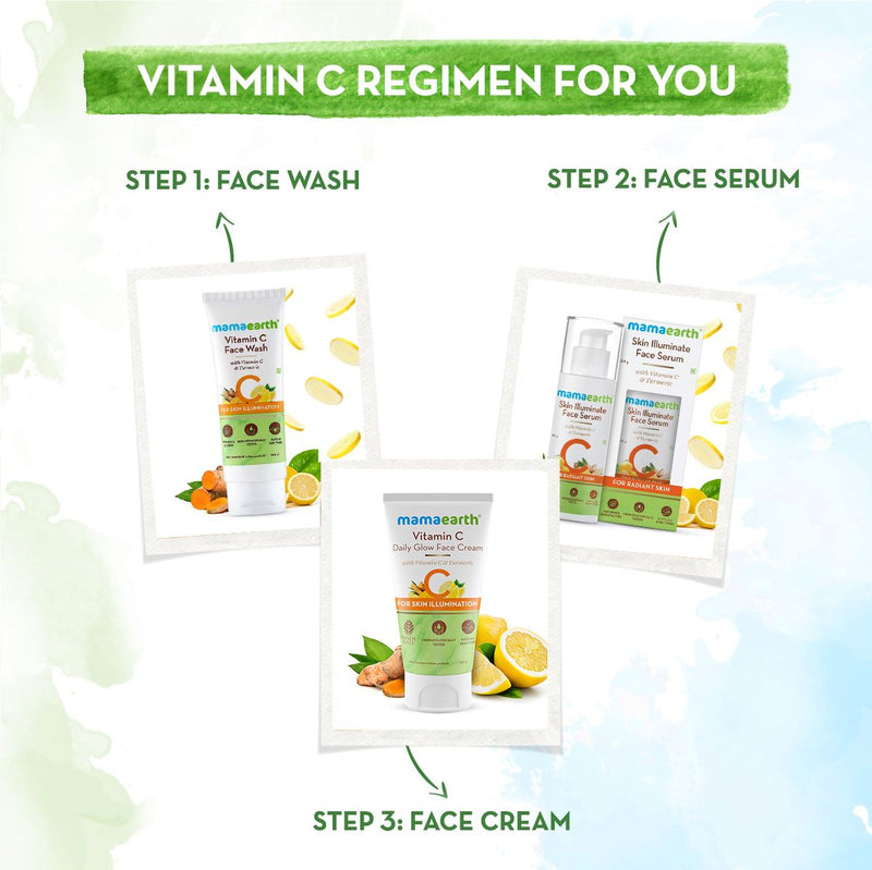 Vitamin C Daily Glow Face Cream With Vitamin C & Turmeric for Skin Illumination - 150 g (Pack of 2)