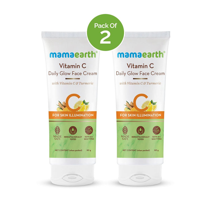 Vitamin C Daily Glow Face Cream - 80 g - Pack of 2