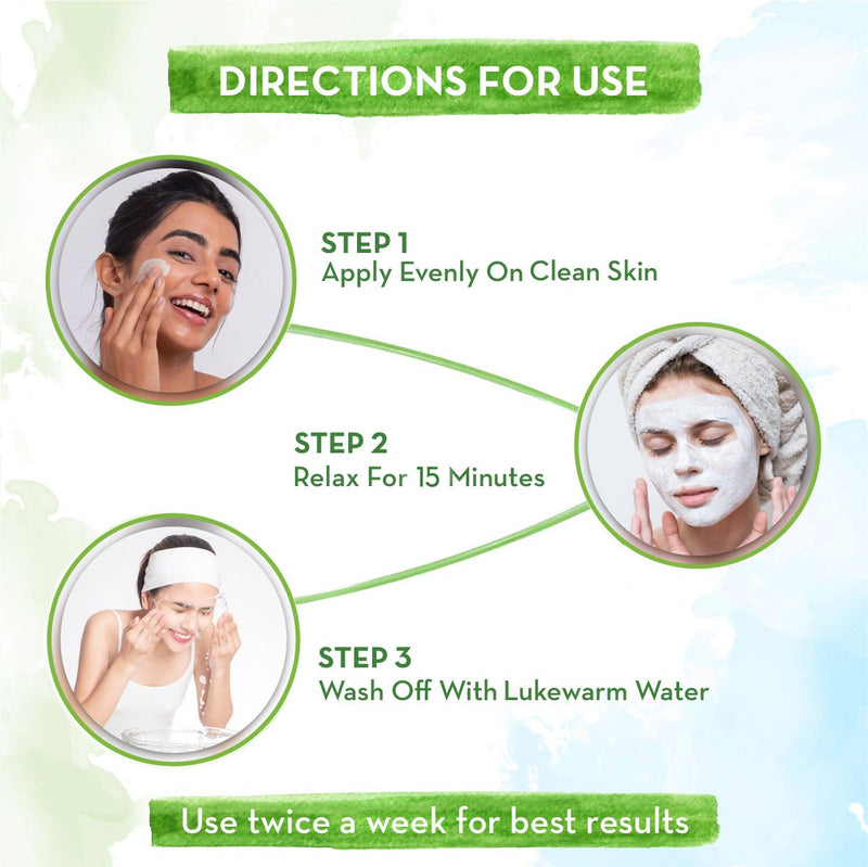 Vitamin C Face Mask With Vitamin C & Kaolin Clay for Skin Illumination - 25g