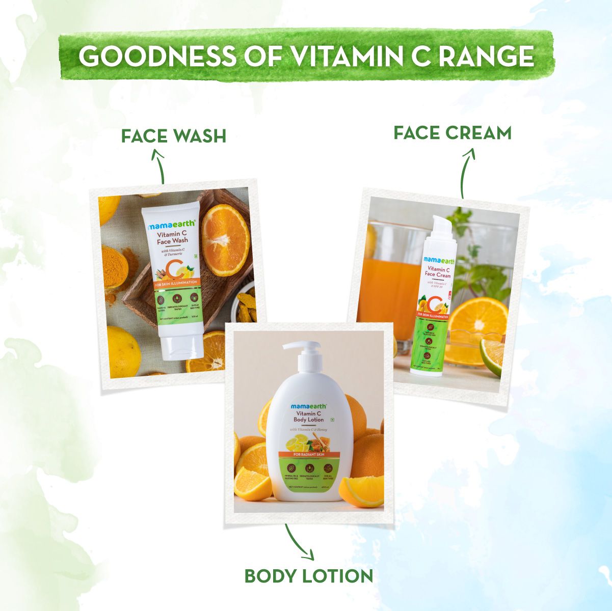 Vitamin C Body Wash with Vitamin C and Honey for Skin Illumination - 300ml