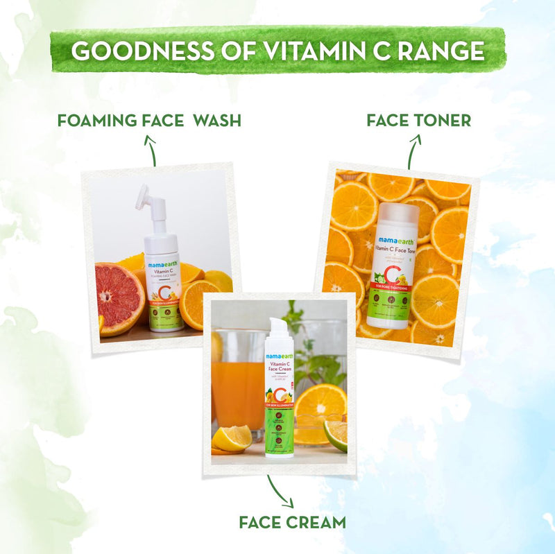 Vitamin C Face Scrub for Glowing Skin, With Vitamin C and Walnut For Skin Illumination - 100 g