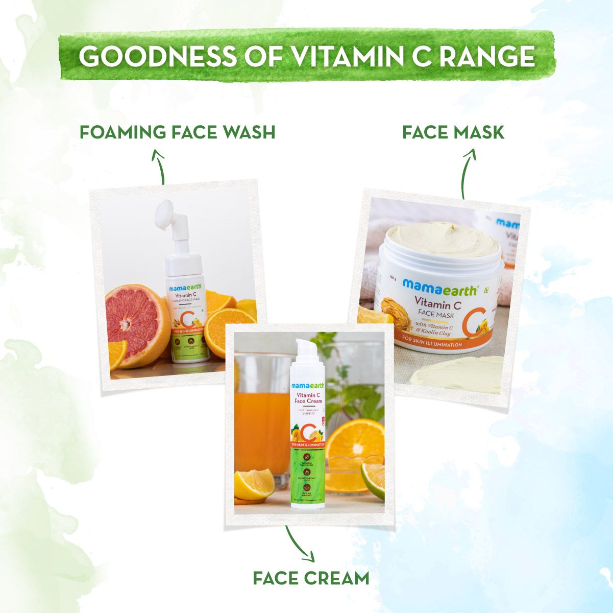 Vitamin C Oil-Free Moisturizer For Face with Vitamin C and Gotu Kola for Skin Illumination - 80 g (Pack of 2)