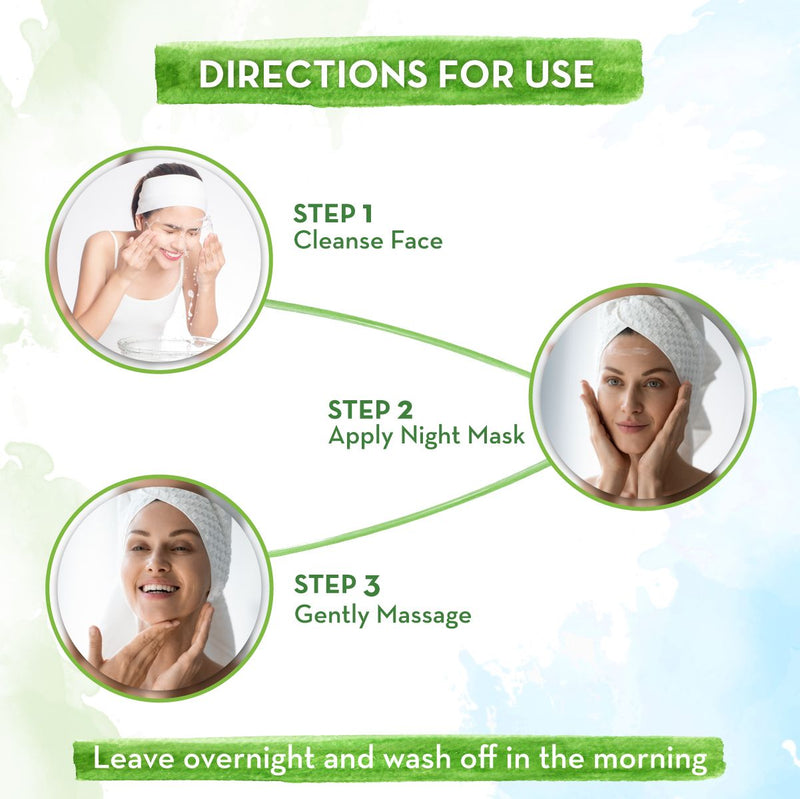 Vitamin C Sleeping Mask with Aloe Vera for Skin Illumination - 100 g