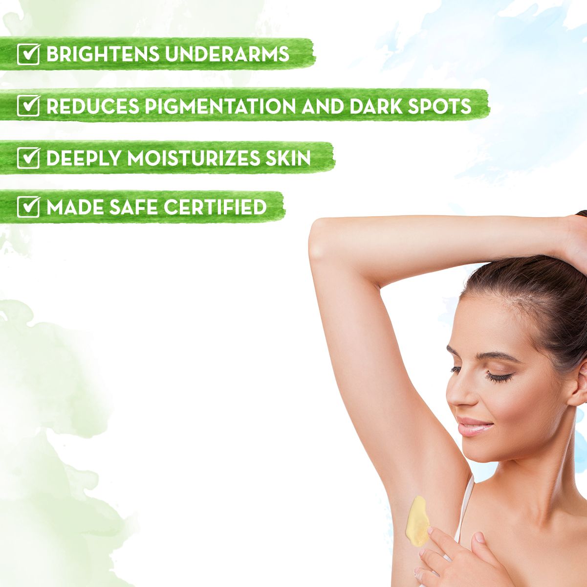 Vitamin C Underarm Cream with Vitamin C & Turmeric for Brighter Underarms  – 50 g