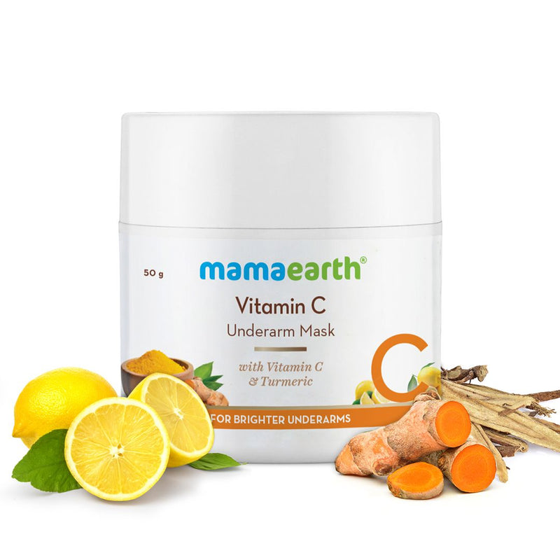 Vitamin C Underarm Mask with Vitamin C & Turmeric for Brighter Underarms - 50 g