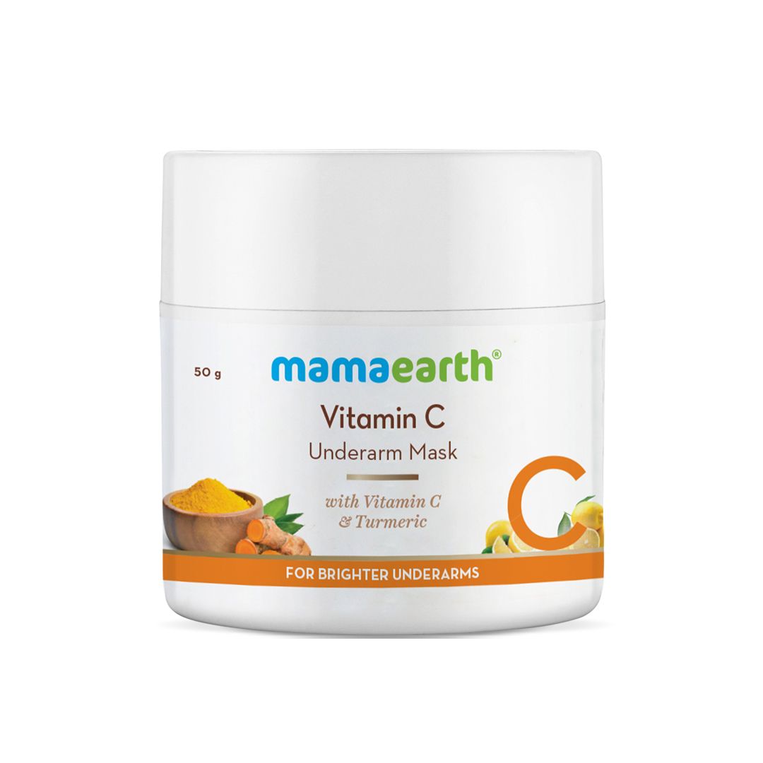 Vitamin C Underarm Mask with Vitamin C & Turmeric for Brighter Underarms - 50 g