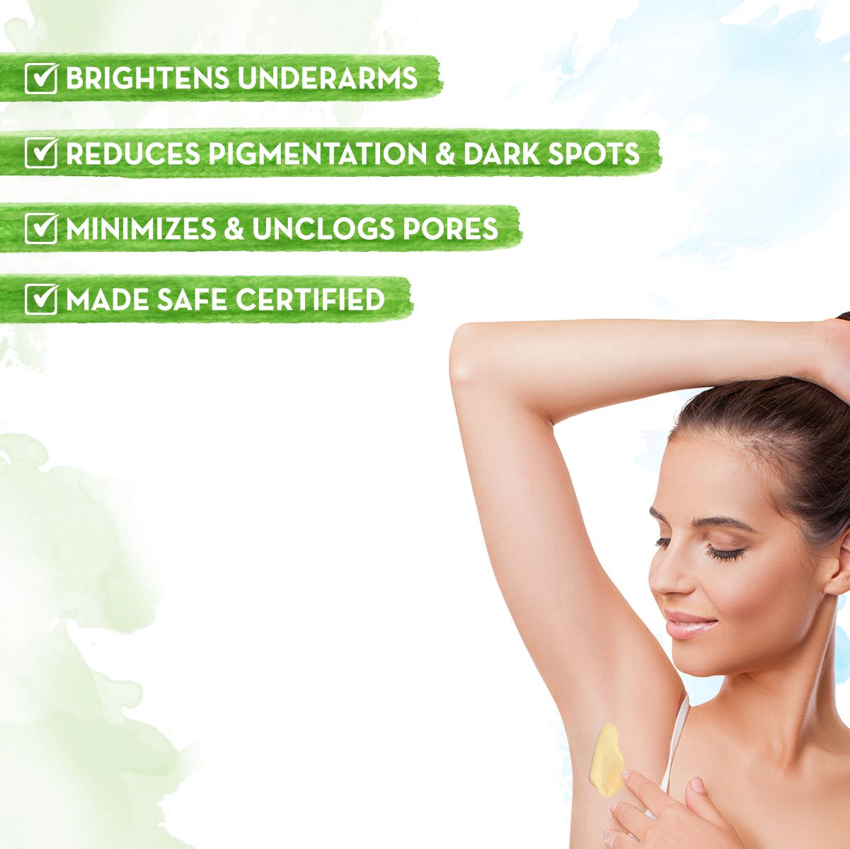 Vitamin C Underarm Mask with Vitamin C & Turmeric for Brighter Underarms - 50 g
