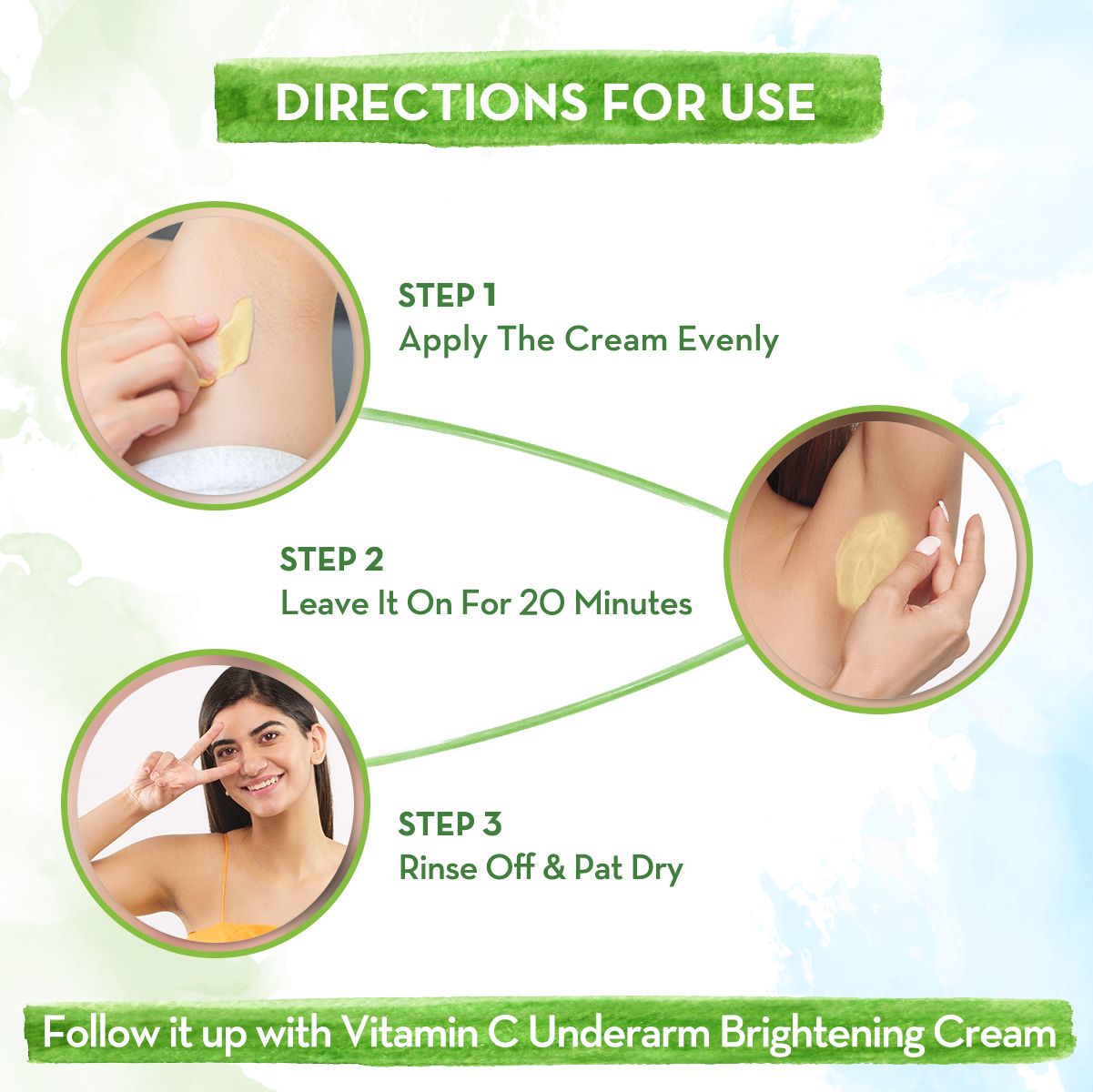 Vitamin C Underarm Mask with Vitamin C & Turmeric for Brighter Underarms - 50 g