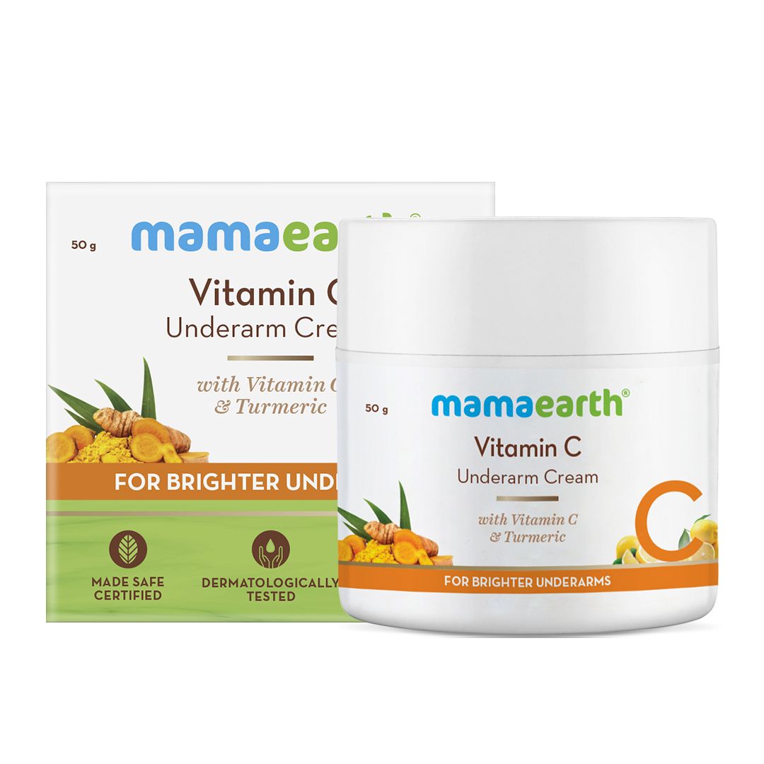 Vitamin C Underarm Cream with Vitamin C & Turmeric for Brighter Underarms  – 50 g