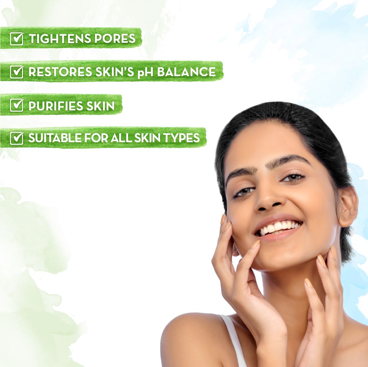 Vitamin C Face Toner with Vitamin C and Cucumber for Pore Tightening, 200 ml
