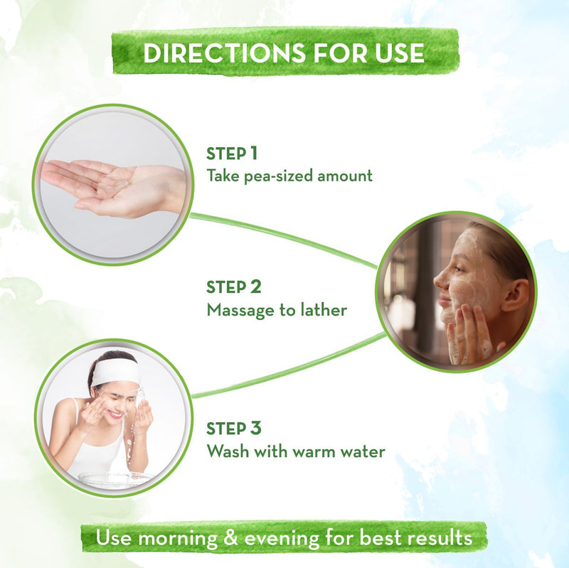 Vitamin C Face Wash with Vitamin C and Turmeric for Skin Illumination - 80ml