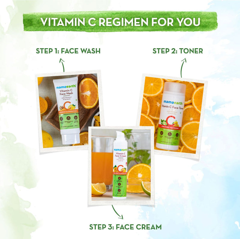 Vitamin C Face Wash with Vitamin C and Turmeric for Skin Illumination - 80ml