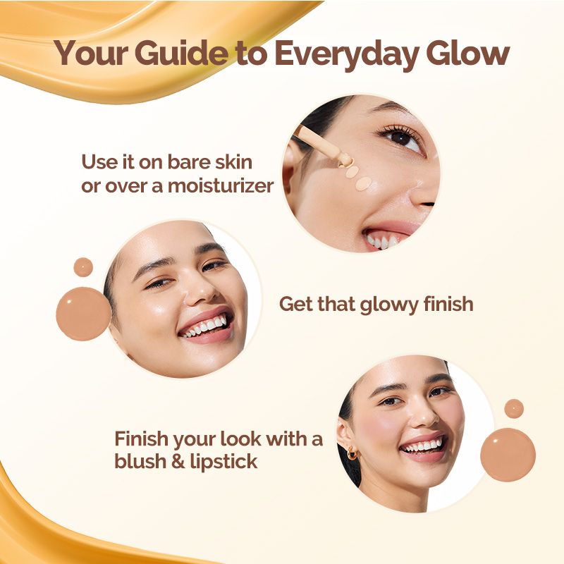 Mamaearth Hydra-Glow CC Serum with Vitamin C & Hyaluronic Acid - Honey -  30 ml